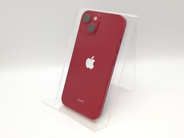 【中古】Apple 国内版 【SIMフリー】 iPhone 13 128GB (PRODUCT)RED MLNF3J/A【高崎モントレー】保証期間１ヶ月【ランクA】