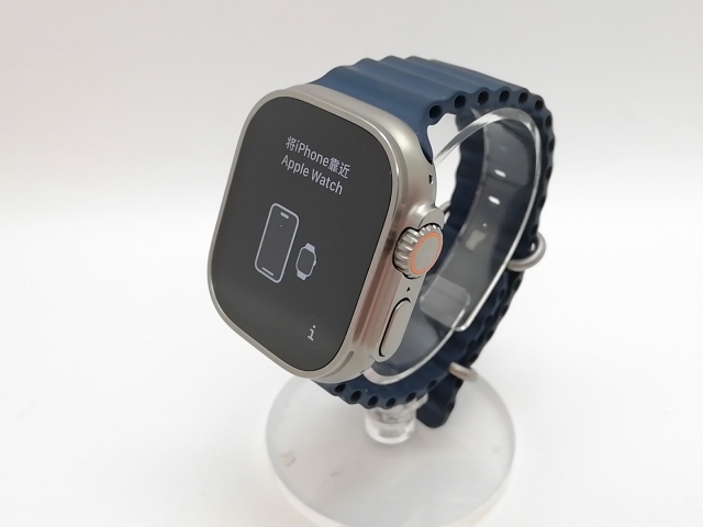 【中古】Apple Apple Watch Ultra2 49mm Cellular チタニウムケース/ブルーオーシャンバンド MREG3J/A【高崎モントレー】保証期間１ヶ月【ランクA】