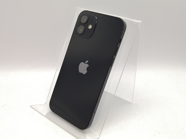 【中古】Apple docomo 【SIMロック解除済み】 iPhone 12 256GB ブラック MGJ03J/A【高崎モントレー】保証期間１ヶ月【ランクC】 31,187円