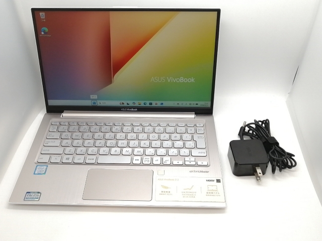 【中古】ASUS VivoBook S13 S330UA S330UA-8130GL アイシクルゴールド【i3-8130U 4G 128G(SSD) WiFi 13LCD(1920x1080)】【高崎モントレー】保証期間１ヶ月【ランクB】_9