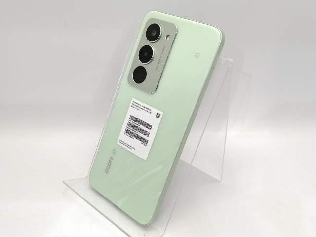 【未使用】Xiaomi SoftBank 【SIMフリー】 REDMI 15 5G リップルグリーン 4GB 128GB【なんば】保証期間３ヶ月