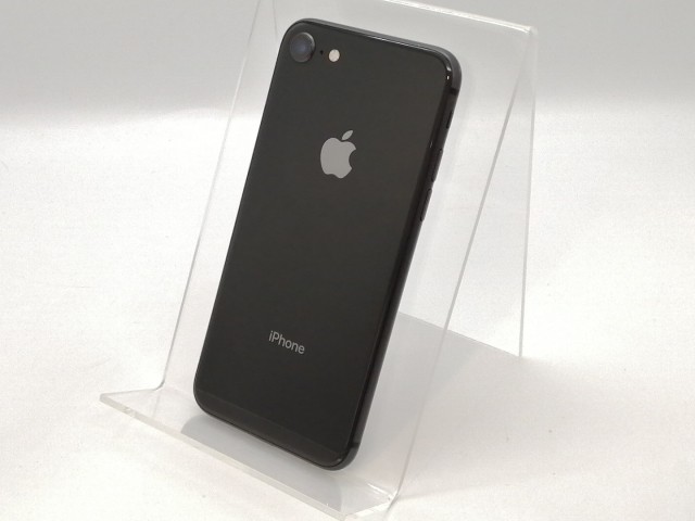 【中古】Apple docomo 【SIMロック解除済み】 iPhone 8 256GB スペースグレイ MQ842J/A【高崎モントレー】保証期間１ヶ月【ランクC】