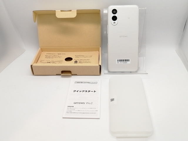 【未使用】FCNT SoftBank 【SIMフリー】 arrows We2 ミストホワイト 4GB 64GB A402FC【川越クレアモール】保証期間３ヶ月_2