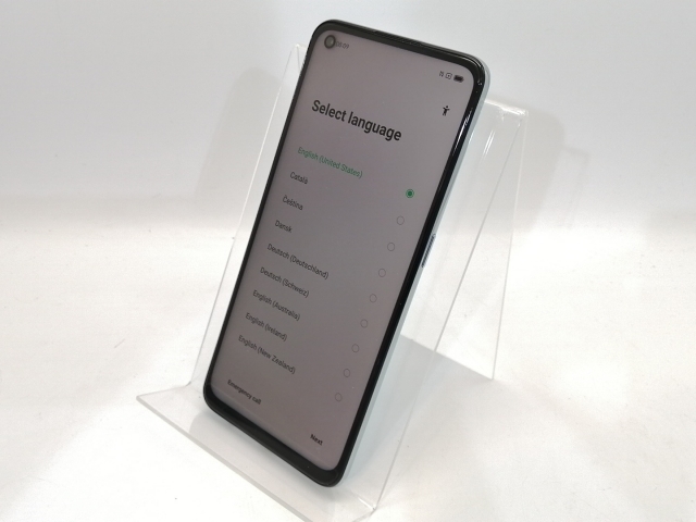 【中古】Oppo ymobile 【SIMフリー】 OPPO Reno5 A アイスブルー 6GB 128GB A101OP【高崎モントレー】保証期間１ヶ月【ランクB】_1