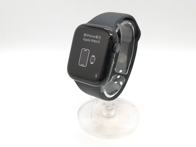 【中古】Apple Apple Watch Series9 45mm GPS ミッドナイトアルミニウムケース/ミッドナイトスポーツバンド(M/L) MR9A3J/A【高崎モントレ