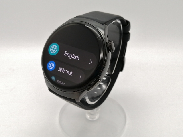 【中古】Huawei HUAWEI WATCH 4 ブラック【高崎モントレー】保証期間１ヶ月【ランクB】