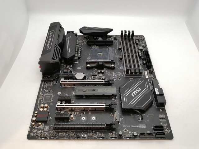 【中古】MSI X370 GAMING PRO CARBON X370/AM4/ATX【高崎モントレー】保証期間１週間の通販は