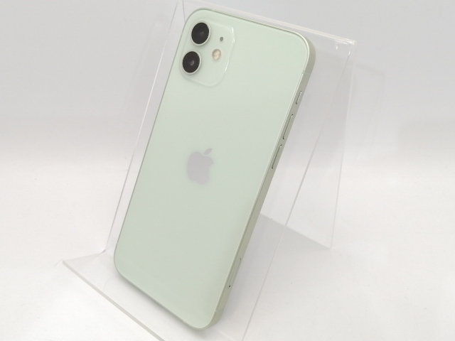 【中古】Apple 国内版 【SIMフリー】 iPhone 12 64GB グリーン MGHT3J/A【高崎モントレー】保証期間１ヶ月【ランクC】