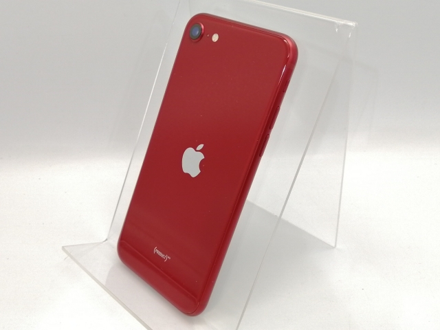【中古】Apple 楽天モバイル 【SIMフリー】 iPhone SE（第3世代） 64GB (PRODUCT)RED MMYE3J/A【高崎モントレー】保証期間１ヶ月【ランクA】