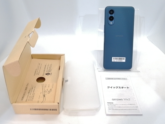 【未使用】FCNT SoftBank 【SIMフリー】 arrows We2 ネイビーグリーン 4GB 64GB A402FC【大阪本店】保証期間３ヶ月_2