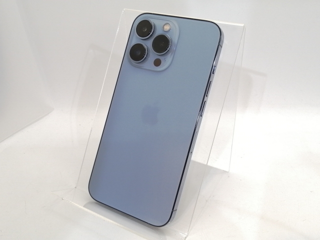 【中古】Apple 国内版 【SIMフリー】 iPhone 13 Pro 256GB シエラブルー MLUU3J/A【高崎モントレー】保証期間１ヶ月【ランクB】 54,588円