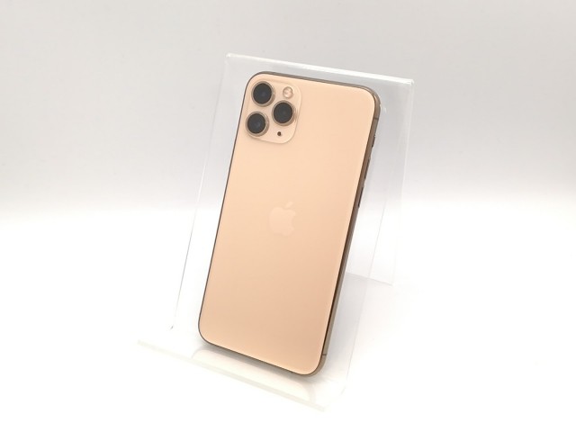 【中古】Apple docomo 【SIMロック解除済み】 iPhone 11 Pro 512GB ゴールド MWCF2J/A【高崎モントレー】保証期間１ヶ月【ランクB】