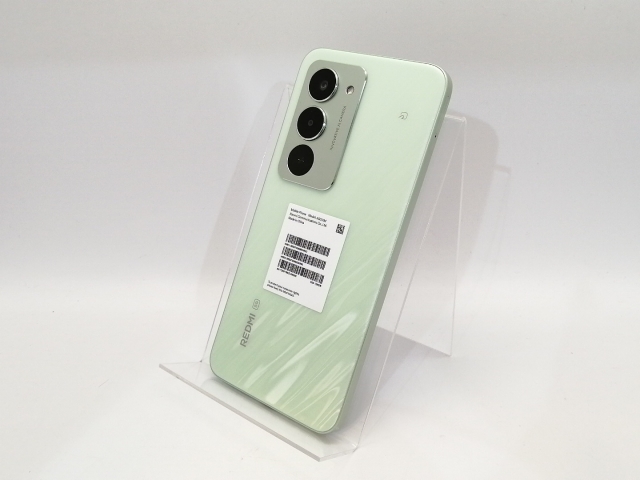 【未使用】Xiaomi SoftBank 【SIMフリー】 REDMI 15 5G リップルグリーン 4GB 128GB【高崎モントレー】保証期間３ヶ月