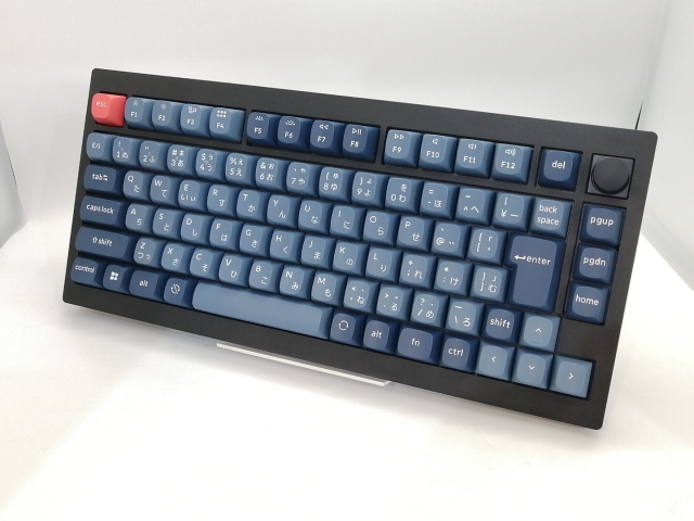 【中古】Keychron V1M-D4-JIS バナナ軸 [カーボンブラック]【高崎モントレー】保証期間１週間