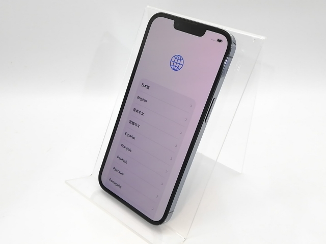 中古】Apple 国内版 【SIMフリー】 iPhone 13 Pro 256GB シエラブルー