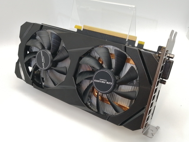 【中古】玄人志向 GG-GTX1660-E6GB/DF GTX1660/6GB(GDDR5)/PCI-E【高崎モントレー】保証期間１週間