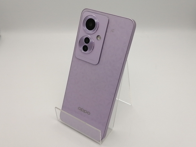 中古】Oppo ymobile 【SIMフリー】 OPPO Reno11 A コーラルパープル 