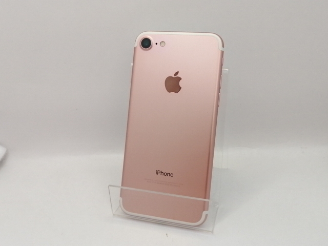 【中古】Apple au 【SIMロック解除済み】 iPhone 7 32GB ローズゴールド MNCJ2J/A【大須アメ横】保証期間１ヶ月【ランクA】