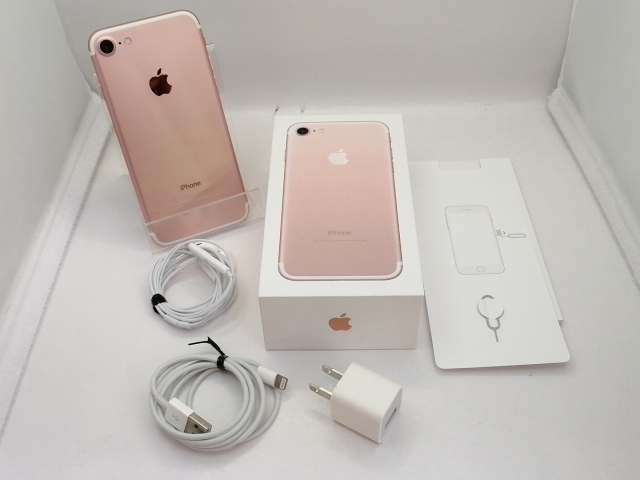 【中古】Apple au 【SIMロック解除済み】 iPhone 7 32GB ローズゴールド MNCJ2J/A【大須アメ横】保証期間１ヶ月【ランクA】_7