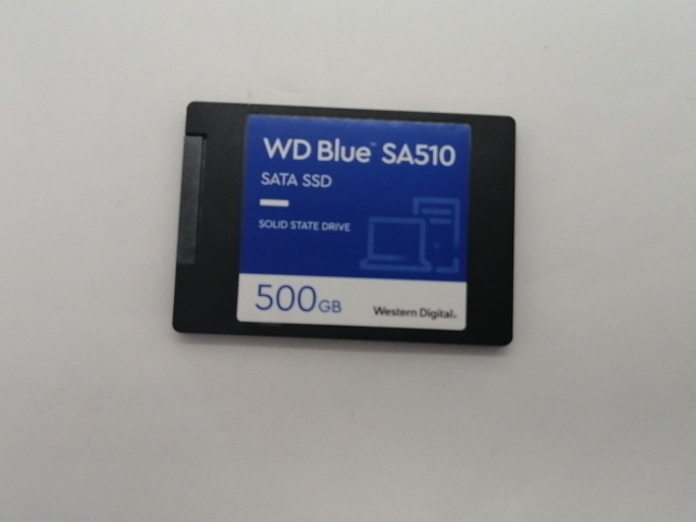【中古】W.D. WD Blue SA510 SATA WDS500G3B0A 500GB/6GbpsSATA【大須アメ横】保証期間１週間