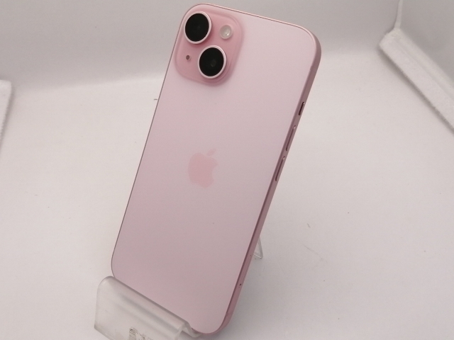 【中古】Apple 国内版 【SIMフリー】 iPhone 15 256GB ピンク MTMP3J/A【大須】保証期間１ヶ月【ランクA】