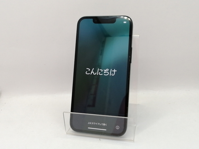 【中古】Apple au 【SIMフリー】 iPhone 13 mini 128GB ミッドナイト MLJC3J/A【大須アメ横】保証期間１ヶ月【ランクC】_1