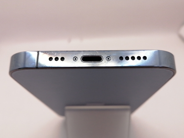 【中古】Apple SoftBank 【SIMフリー】 iPhone 13 Pro 256GB シエラブルー MLUU3J/A【大須アメ横】保証期間１ヶ月【ランクC】_4