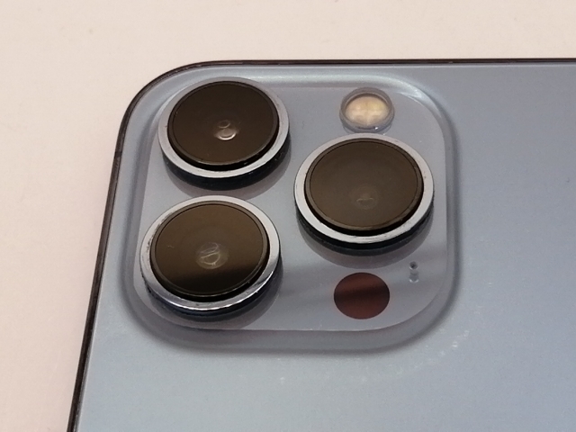 【中古】Apple SoftBank 【SIMフリー】 iPhone 13 Pro 256GB シエラブルー MLUU3J/A【大須アメ横】保証期間１ヶ月【ランクC】_6