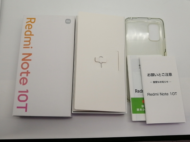 【中古】Xiaomi SoftBank 【SIMフリー】 Redmi Note 10T アジュールブラック 4GB 64GB A101XM【大須アメ横】保証期間１ヶ月【ランクA】_7