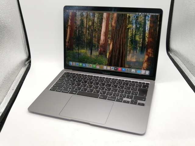 【中古】Apple MacBook Air 13インチ M1(CPU:8C/GPU:7C) 8GB/256GB スペースグレイ MGN63J/A (M1・2020)【大須アメ横】保証期間１ヶ月【