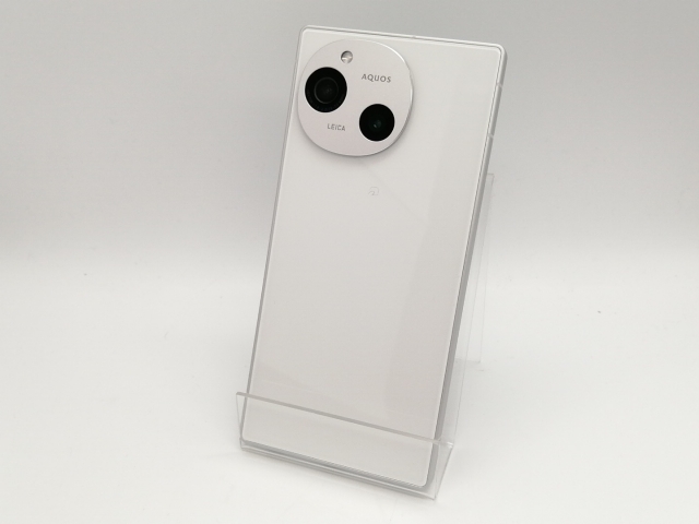 【中古】SHARP SoftBank 【SIMフリー】 AQUOS R9 ホワイト 12GB 256GB A401SH【大須アメ横】保証期間１ヶ月【ランクA】