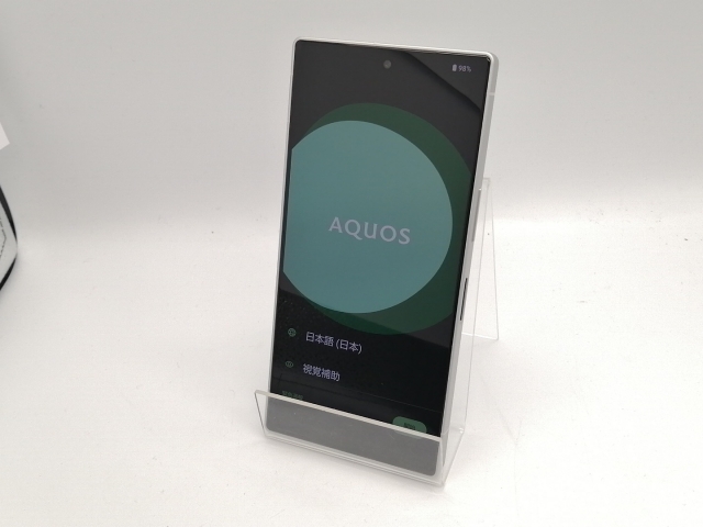 【中古】SHARP SoftBank 【SIMフリー】 AQUOS R9 ホワイト 12GB 256GB A401SH【大須アメ横】保証期間１ヶ月【ランクA】_1
