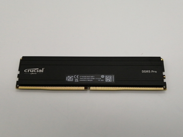 【中古】DDR5 16GB DDR5-5600(PC5-44800)【デスクトップPC用】【大須アメ横】保証期間１週間