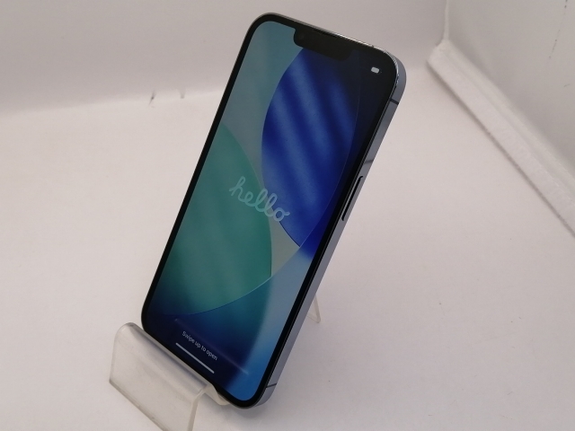 【中古】Apple au 【SIMフリー】 iPhone 13 Pro 256GB シエラブルー MLUU3J/A【大須アメ横】保証期間１ヶ月【ランクC】_1