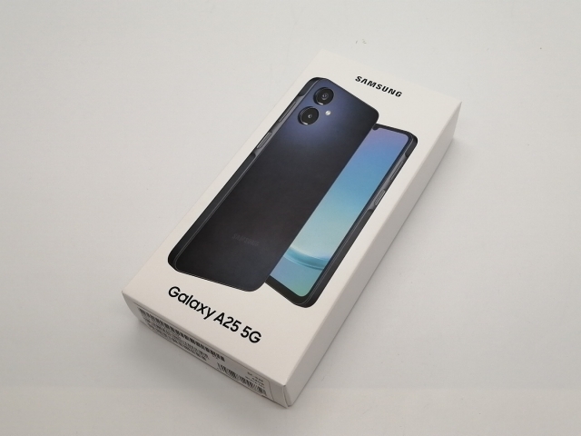 【未使用】SAMSUNG docomo 【SIMフリー】 Galaxy A25 5G ブラック 4GB 64GB SC-53F【京都】保証期間３ヶ月
