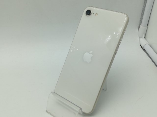 【中古】Apple 国内版 【SIMフリー】 iPhone SE（第3世代） 256GB スターライト MMYK3J/A【OSU301】保証期間１ヶ月【ランクC】