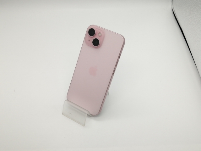 中古】Apple SoftBank 【SIMフリー】 iPhone 15 128GB ピンク MTMJ3J/A