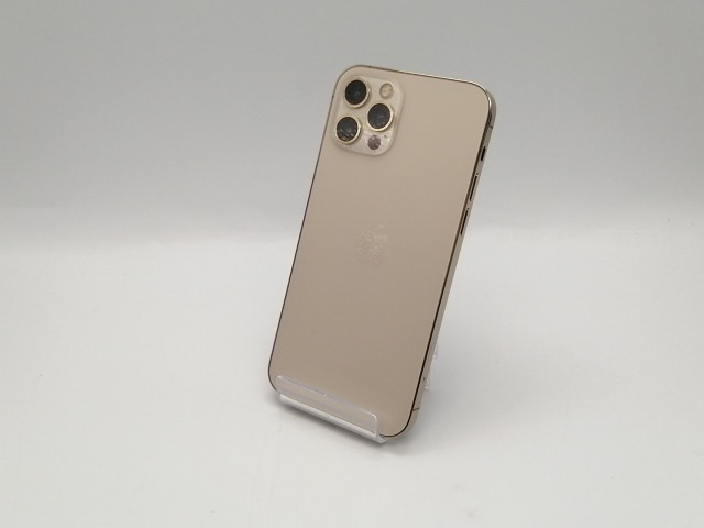 【中古】Apple au 【SIMロック解除済み】 iPhone 12 Pro 256GB ゴールド MGMC3J/A【大須アメ横】保証期間１ヶ月【ランクB】