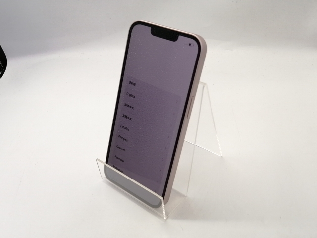 【中古】Apple 楽天モバイル 【SIMフリー】 iPhone 13 128GB ピンク MLNE3J/A【大須アメ横】保証期間１ヶ月【ランクB】