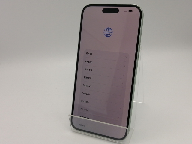 【中古】Apple 国内版 【SIMフリー】 iPhone 15 Plus 128GB グリーン MU0E3J/A【大須アメ横】保証期間１ヶ月【ランクA】_1