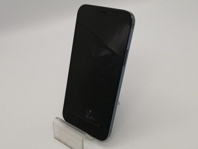【中古】Apple docomo 【SIMロック解除済み】 iPhone 12 Pro 128GB パシフィックブルー MGM83J/A【大須アメ横】保証期間１ヶ月【ランクC】_1