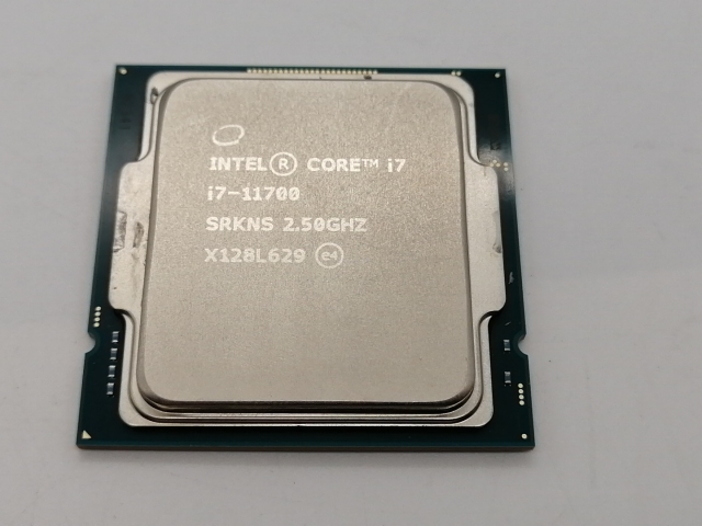 Core i7-11700 Intel 0 新品 正常動作品 保証あり 美品 Core i7-11700