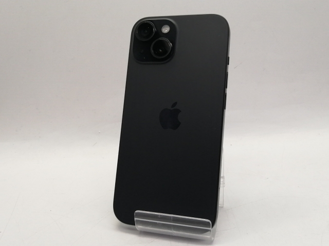 中古】Apple 国内版 【SIMフリー】 iPhone 15 256GB ブラック MTMN3J/A