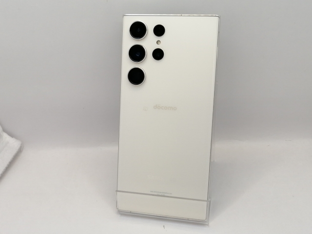 【中古】SAMSUNG docomo 【SIMフリー】 Galaxy S23 Ultra クリーム 12GB 256GB SC-52D【大須アメ横】保証期間１ヶ月【ランクC】