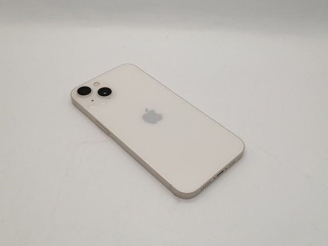 【中古】Apple 国内版 【SIMフリー】 iPhone 13 128GB スターライト MLND3J/A【大須アメ横】保証期間１ヶ月【ランクB】