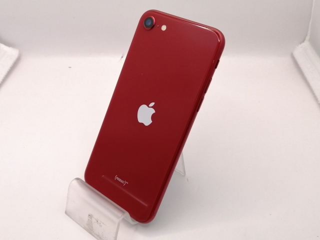 【中古】Apple docomo 【SIMフリー】 iPhone SE（第3世代） 64GB (PRODUCT)RED MMYE3J/A【大須アメ横】保証期間１ヶ月【ランクC】