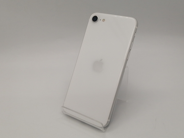 【中古】Apple au 【SIMロック解除済み】 iPhone SE（第2世代） 64GB ホワイト MX9T2J/A【広島本通】保証期間１ヶ月【ランクB】