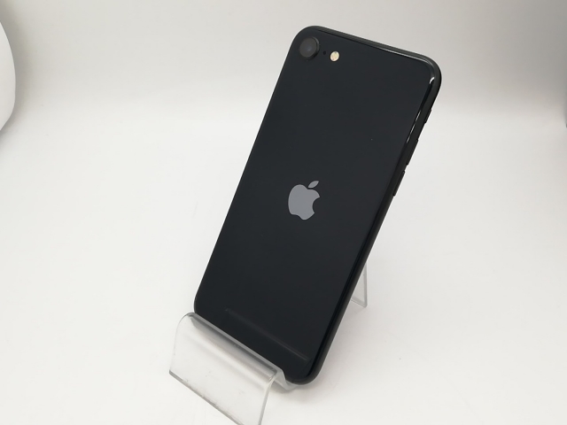 【中古】Apple au 【SIMフリー】 iPhone SE（第3世代） 64GB ミッドナイト MMYC3J/A【アリオ倉敷】保証期間１ヶ月【ランクC】
