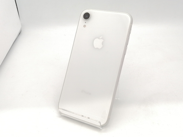 【中古】Apple 海外版 【SIMフリー】 iPhone XR 128GB ホワイト【広島本通】保証期間１ヶ月【ランクC】