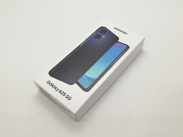 新品•未開封 SIMフリー GALAXY A25 5G ブラック64GB UQ◯ Galaxy A 【 SIMフリー品】新品未使用品 A25 5G SCG33【Black